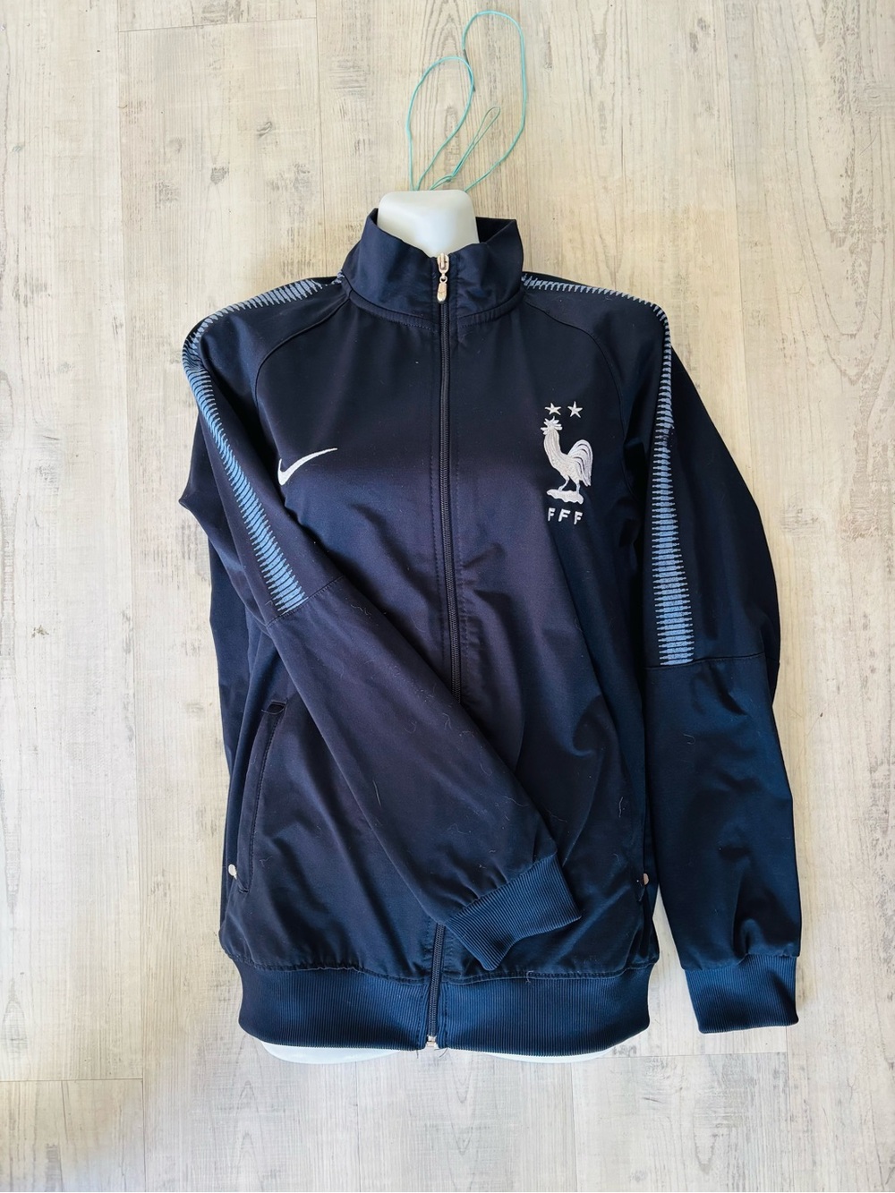 Nike France National Team FFF Full Zip Track Jacket Soccer Football World Cup